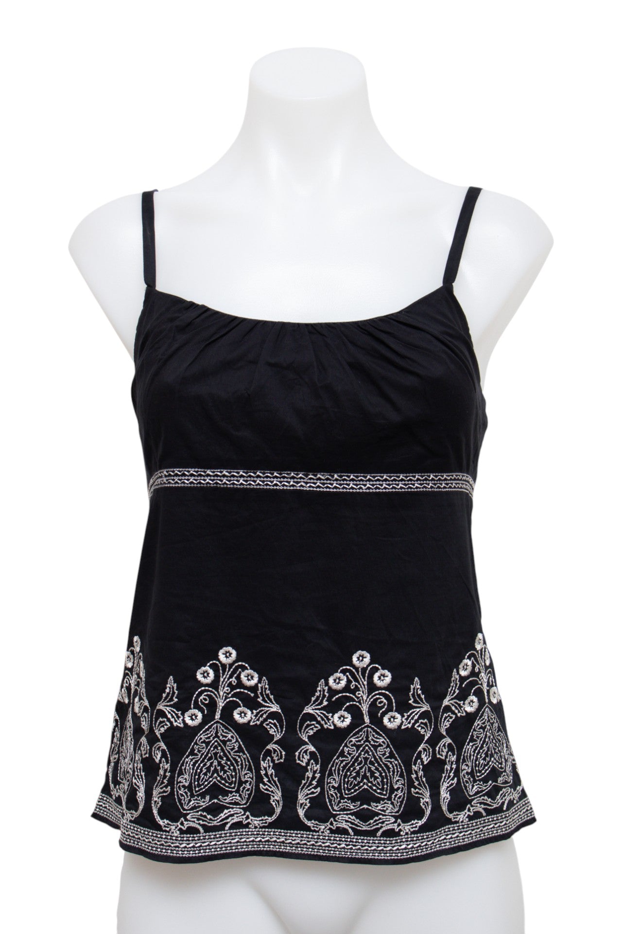 #036 Ann Taylor Cami Top Black | c. 203 | Size 8