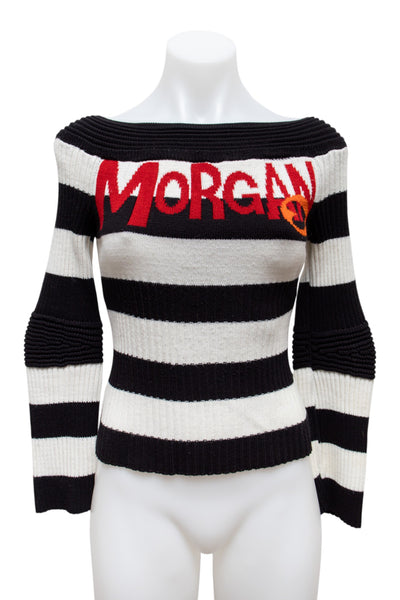 #134 Morgan T-shirt Black | c. 191 | Size 8