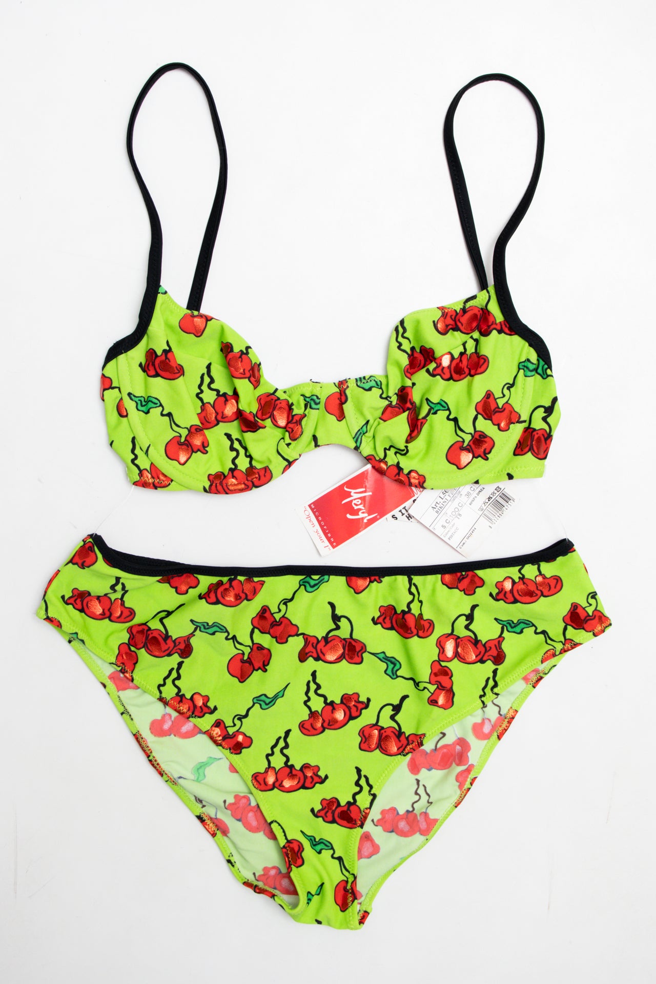 #032 Mery Deadstock Bikini Green | c. 213 | Size 10