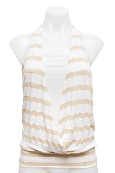 #85 Cheer Chiyak Halter Top White | c. 188 | Size 8