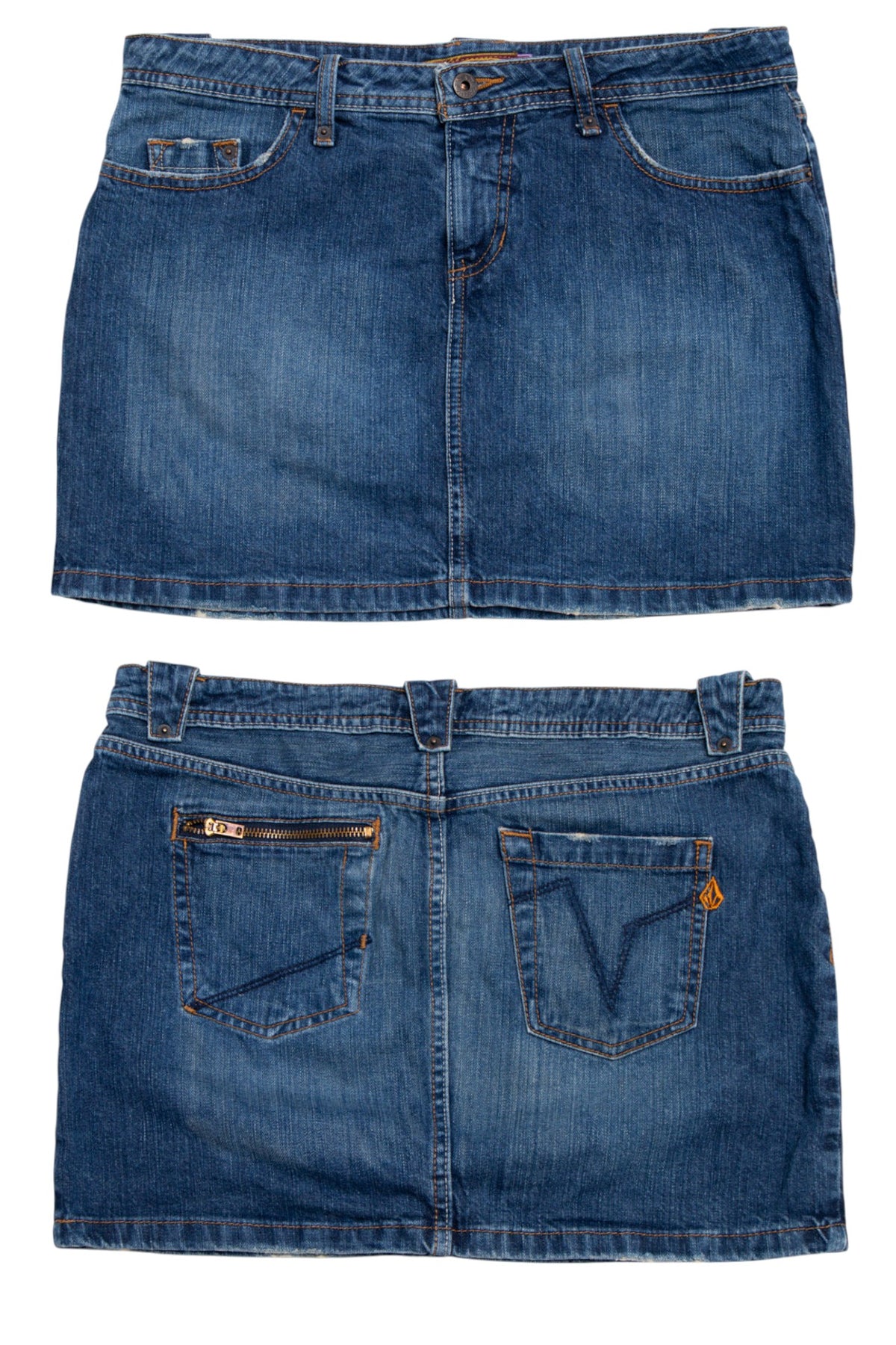 #171 Volcom Mini Skirt Blue | c. 209 | Size 10