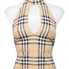#098 Burberry London Halter Top Beige | c. 206 | Size 8