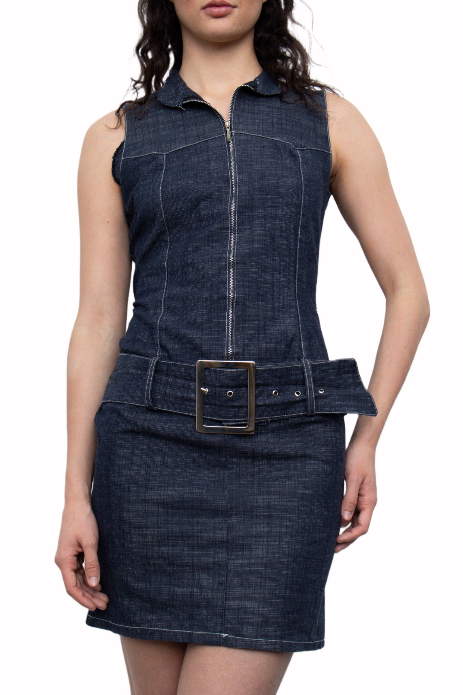 #61 Pourquoi Denim Dress | Garden Brat | Size 8