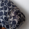 #213 Coach Shoulder Bag Blue | c. 199 | Size