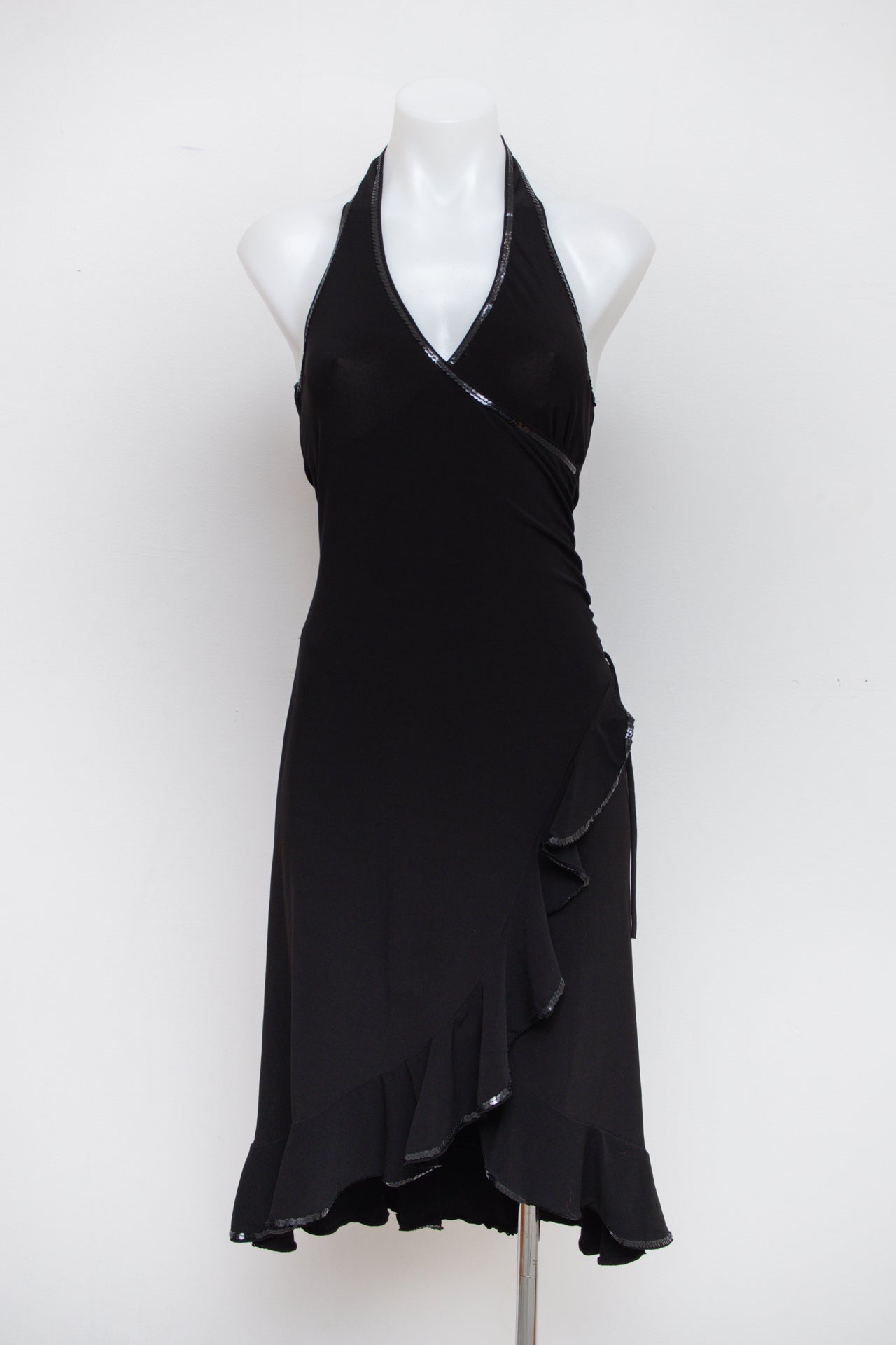#101 Napoli Dress Black | c. 193 | Size 8