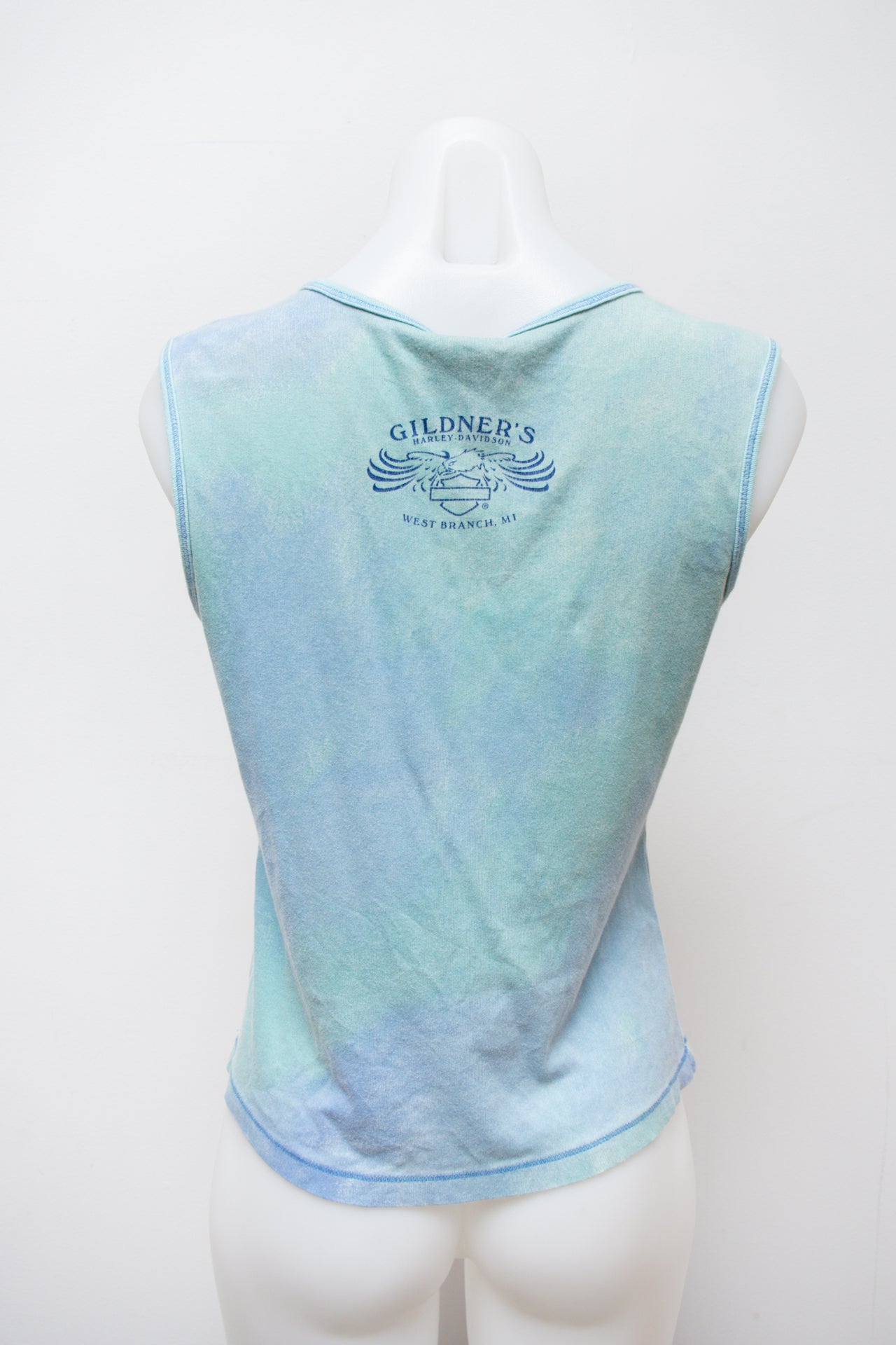 #22 Harley-davidson Tank Top Blue | c. 193 | Size 10