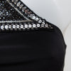 #46 Smart Set Halter Top Black | c. 186 | Size 8