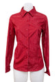 #045 Jaclyn Smith T-shirt Red | c. | Size 10