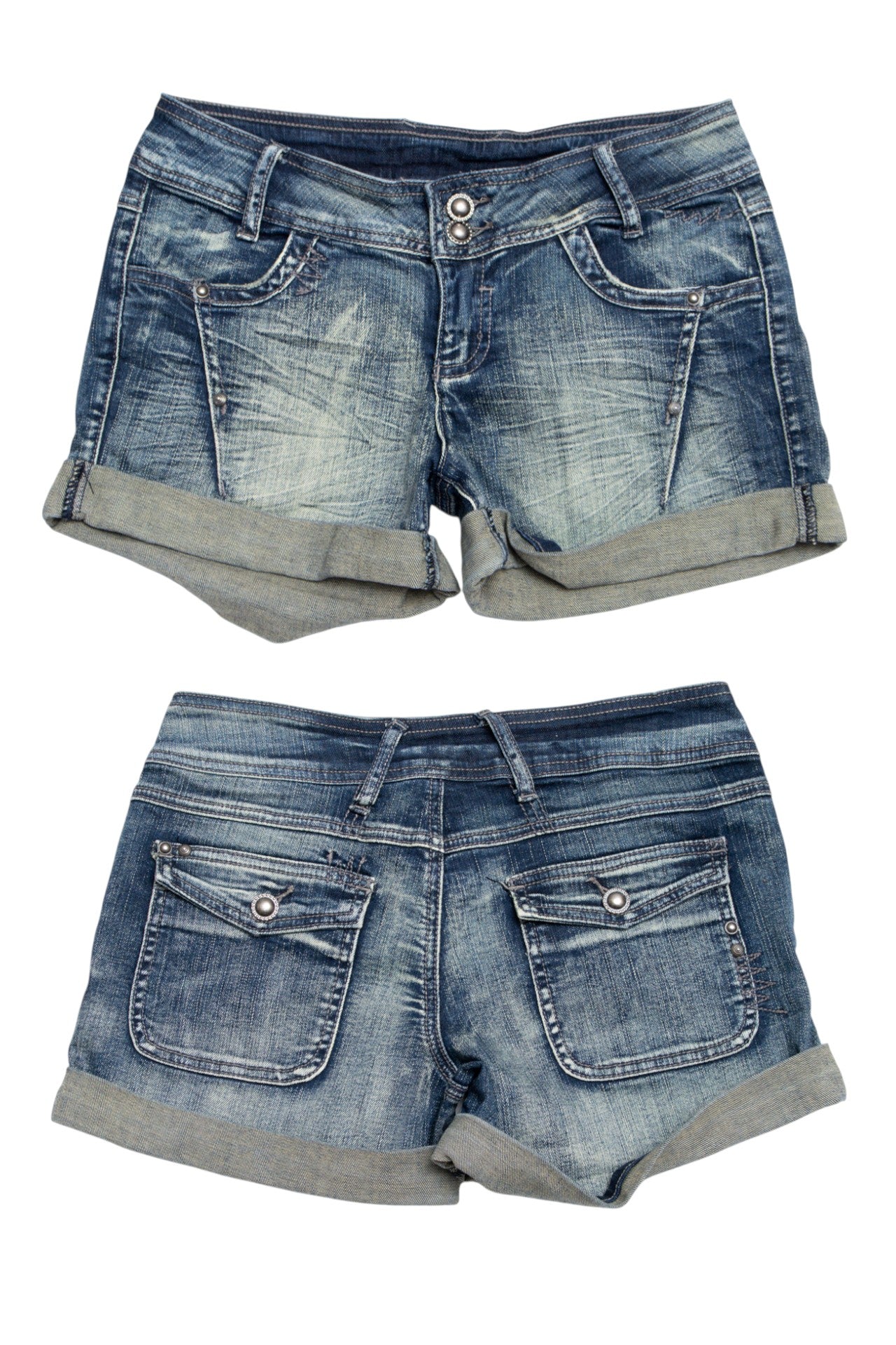 #189 Sport Booty Short Blue | c. 209 | Size 8