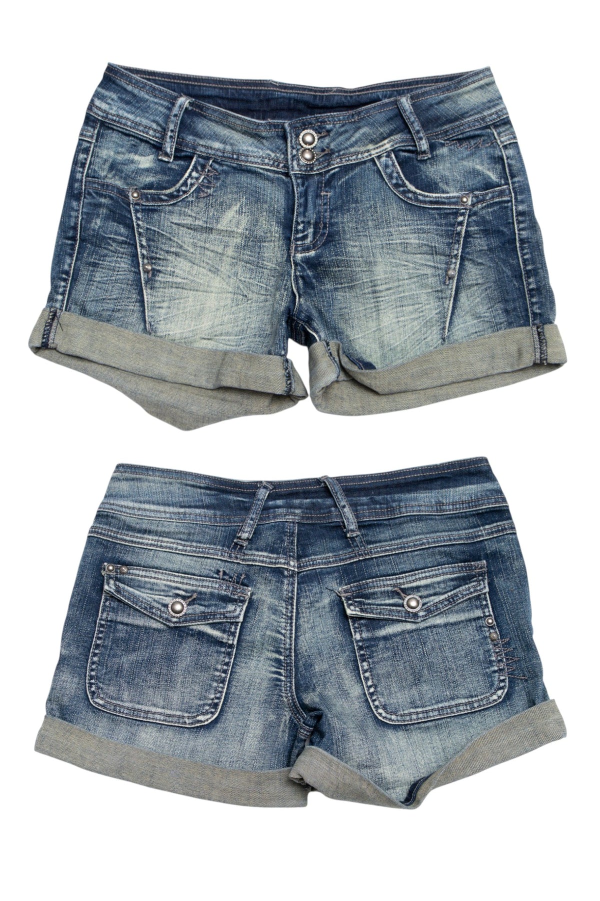 #189 Sport Booty Short Blue | c. 209 | Size 8