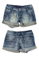 #189 Sport Booty Short Blue | c. 209 | Size 8
