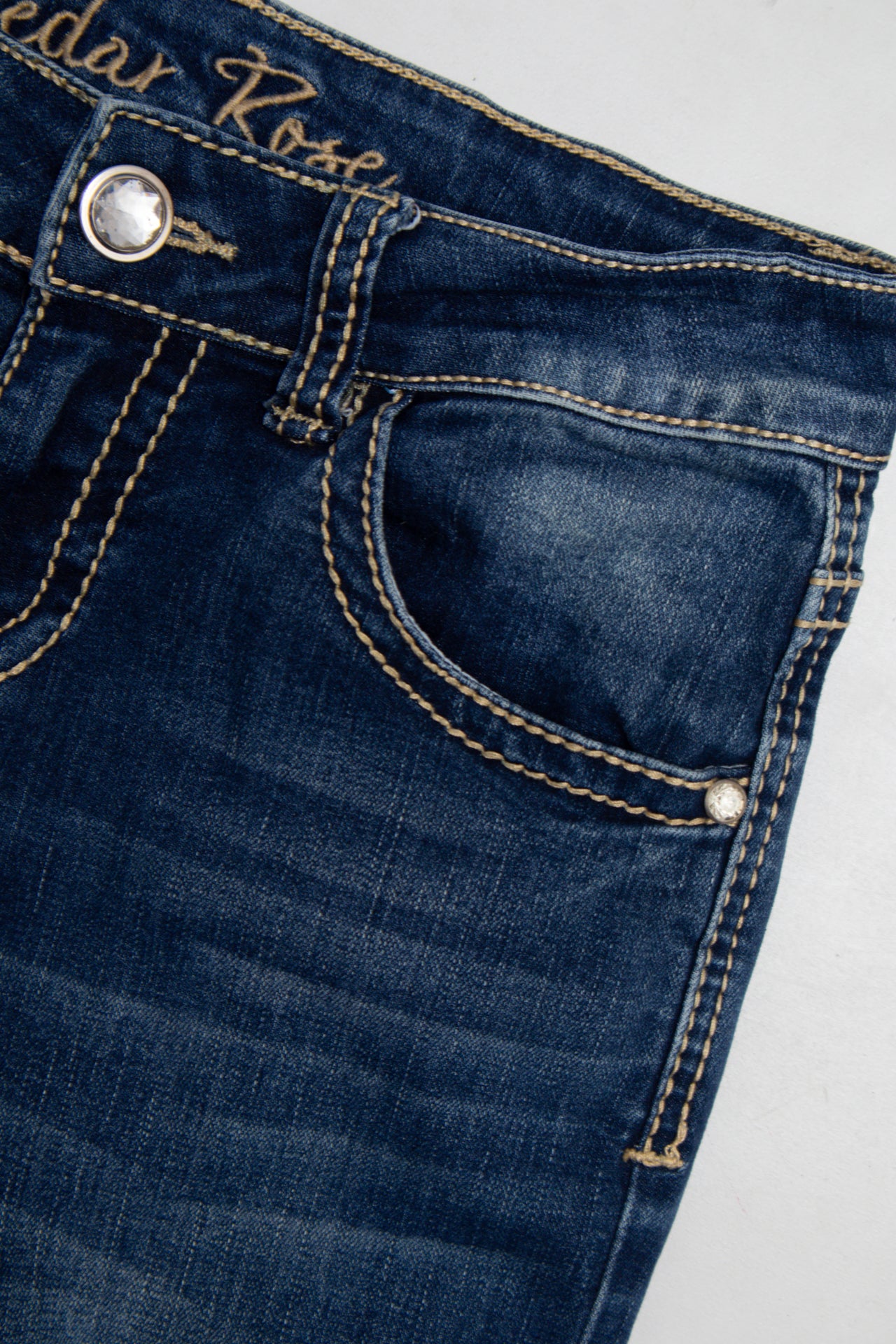 #062 Cedar Rose Jeans Blue | c. 206 | Size 8