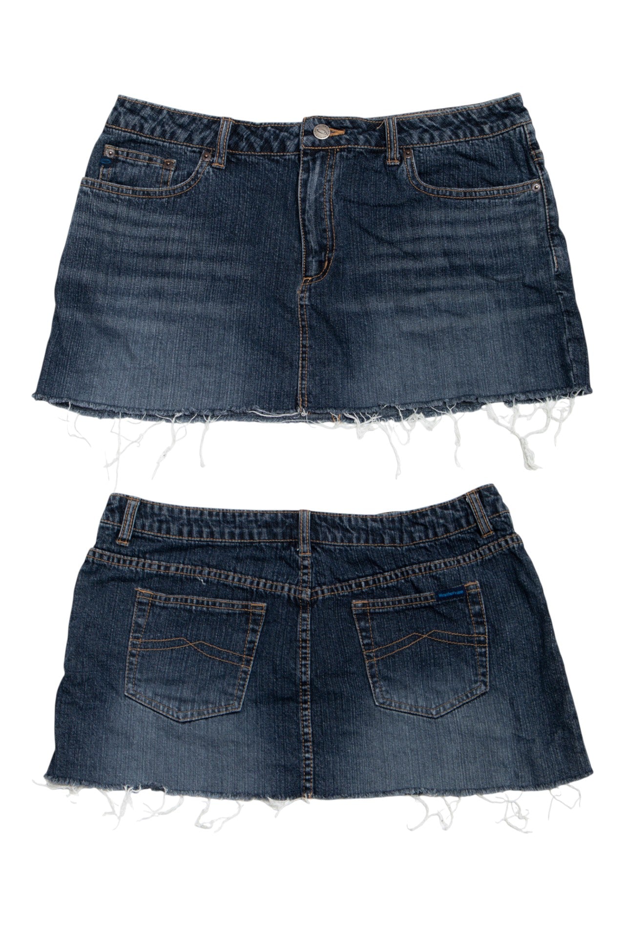 #181 Weather Vane Jeanswear Mini Skirt Blue | c. 199 | Size 12
