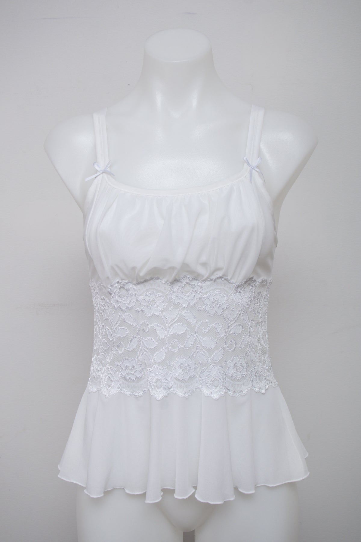 #015 Cabernet Cami White | c. 209 | Size 8