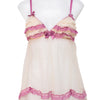 #010 Black Fuchsia Camisole Top Pink | c. 199 | Size 8