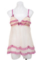 #010 Black Fuchsia Camisole Top Pink | c. 199 | Size 8