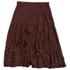 #097 Crown of Hearts Skirt Brown | c. 203 | Size 14