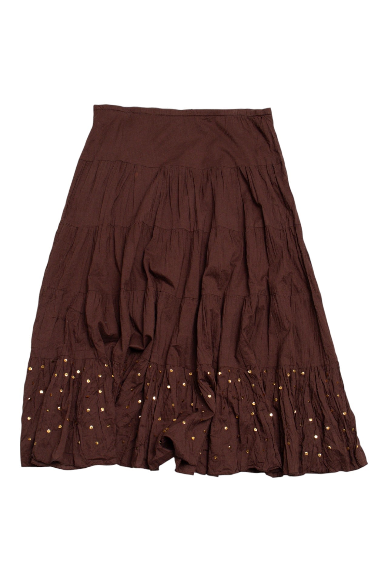 #097 Crown of Hearts Skirt Brown | c. 203 | Size 14
