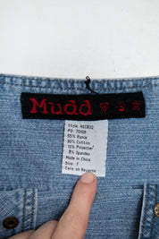 #149 Mudd Mini Skirt Blue | c. 190 | Size 8