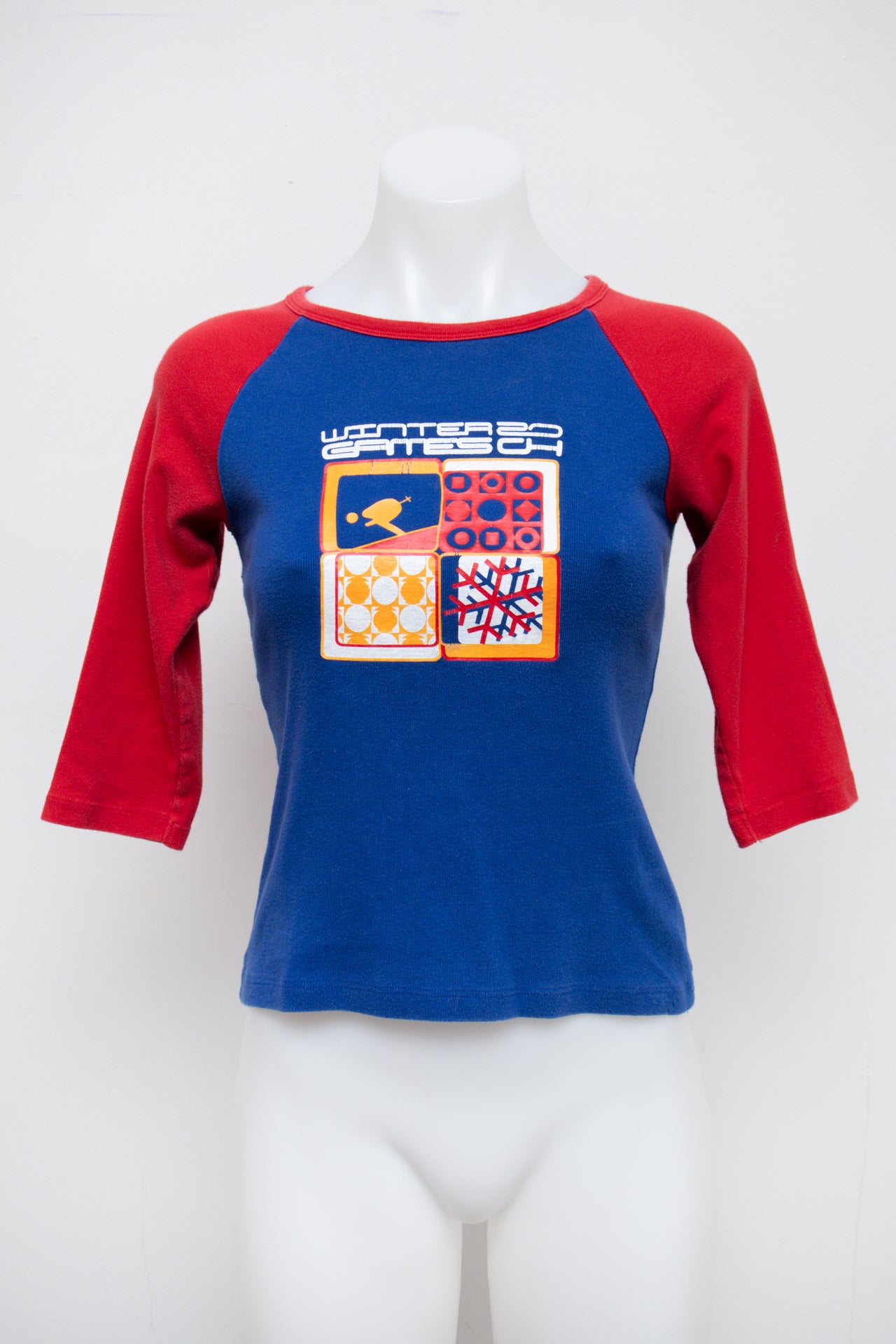 #77 Zara Trf T-shirt Blue | c. 196 | Size 8