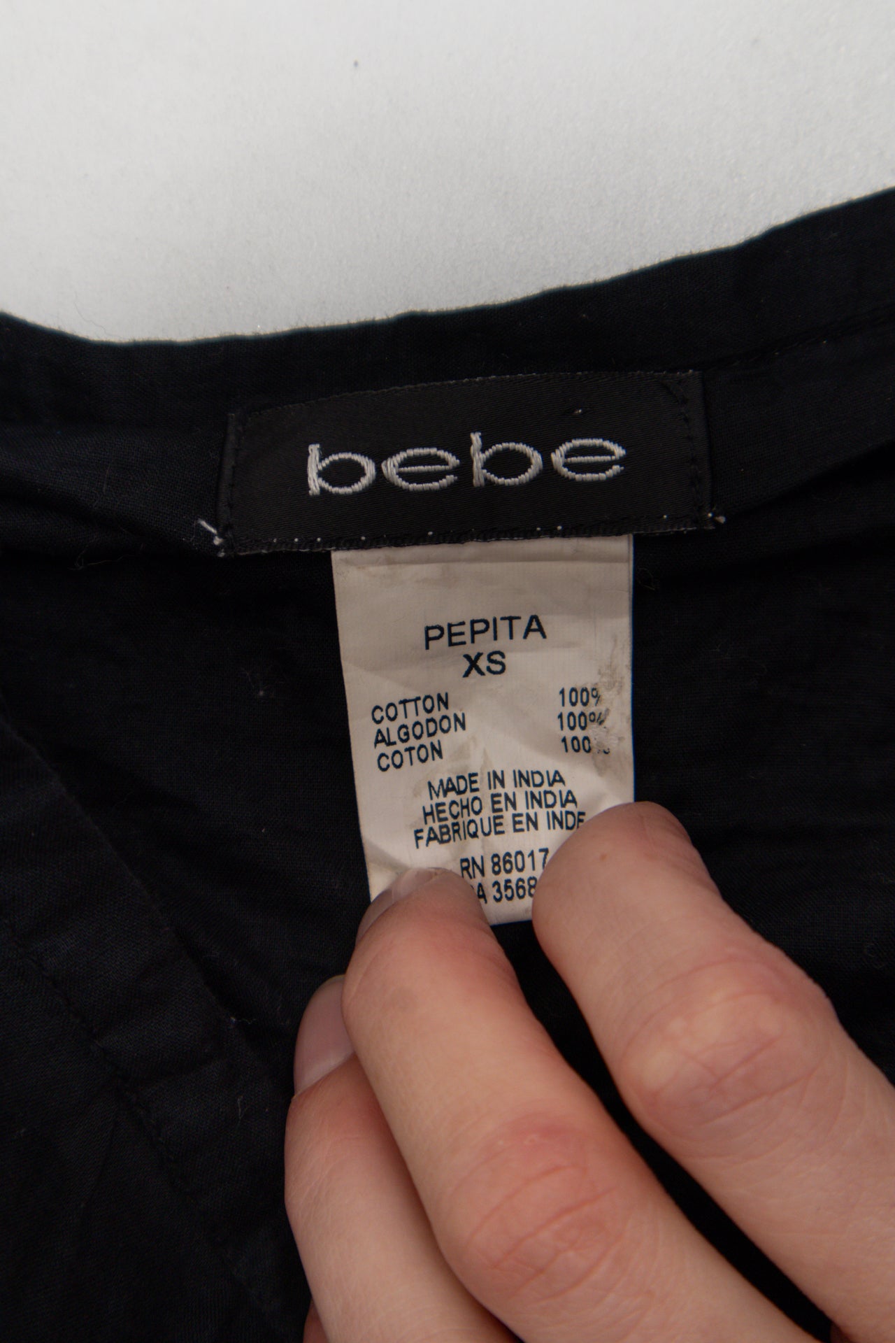 #177 Bebe Skirt Black | c. 190 | Size 6/8