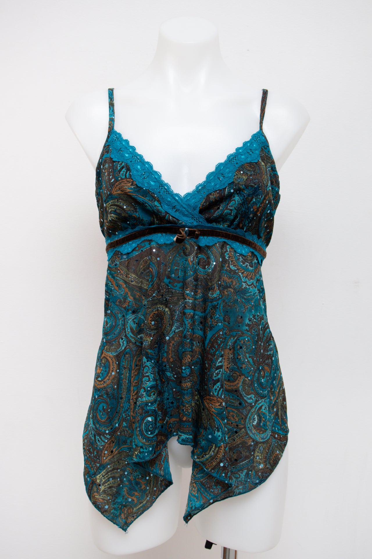 #20 Self Esteem Cami Top Blue | c. 196 | Size 10