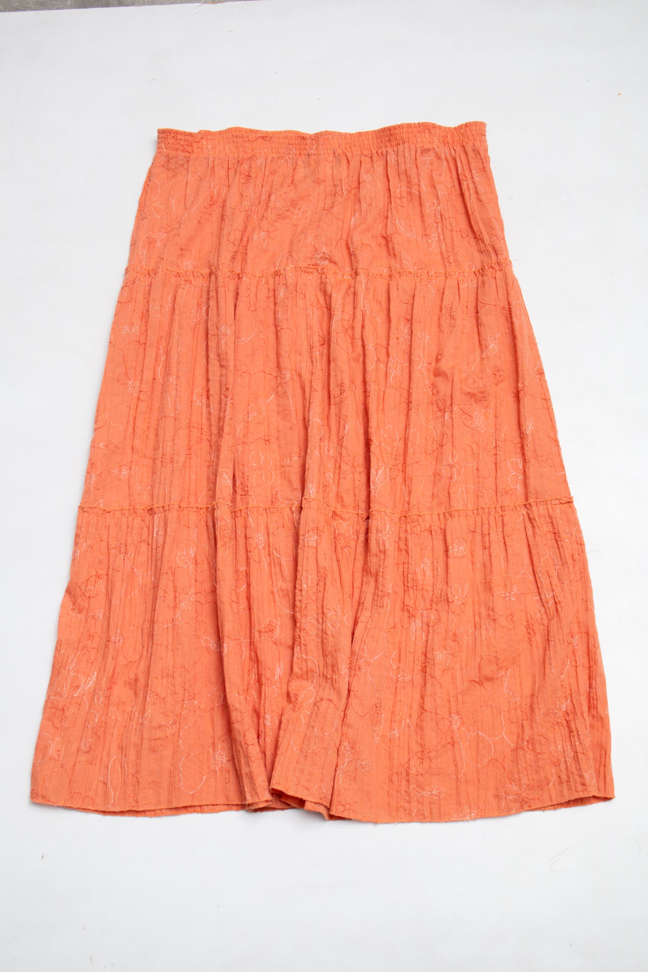 #120 N Touch Skirt Orange | c. 200 | Size 8