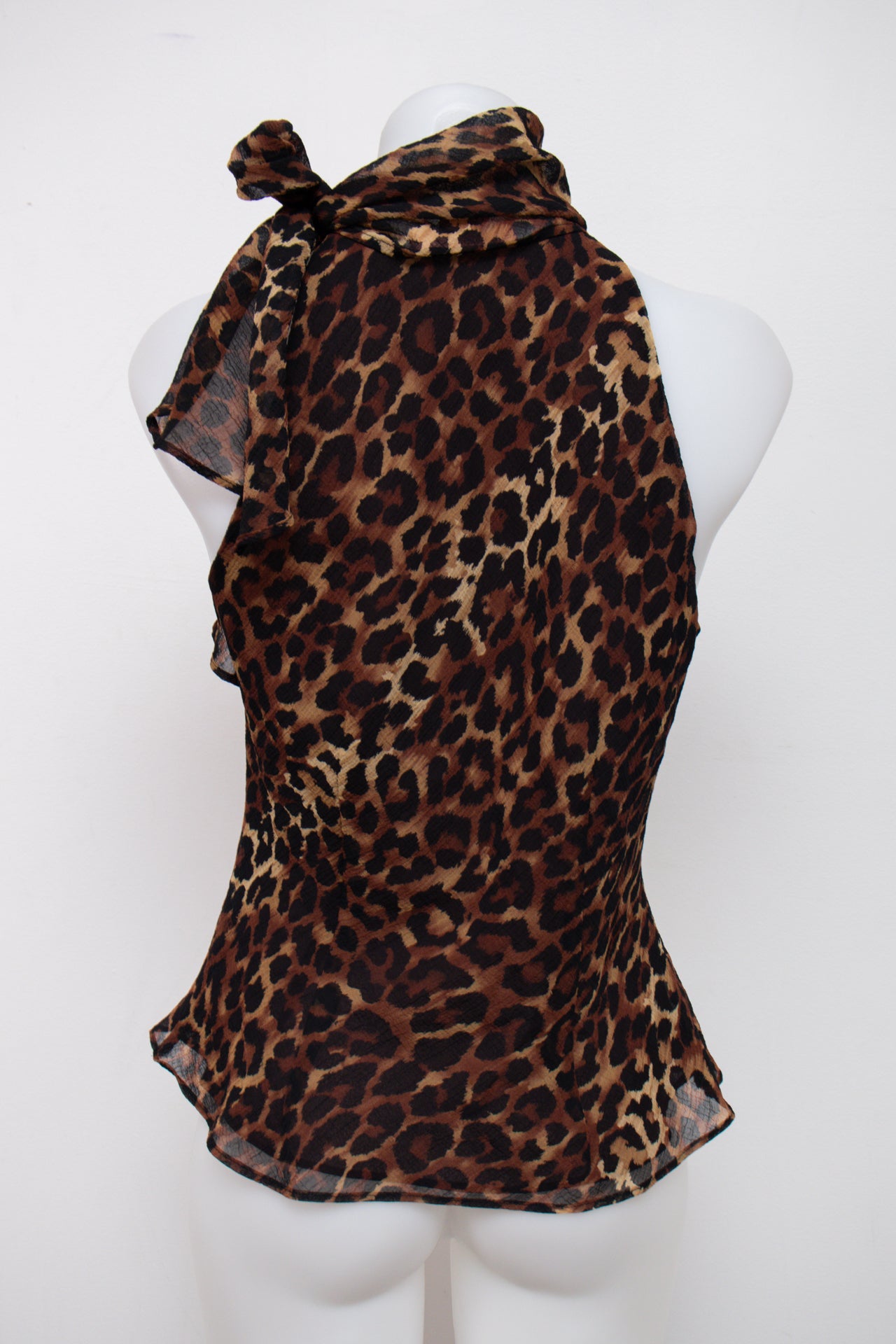 #093 Bandolino Halter Top Brown | c. 206 | Size 10