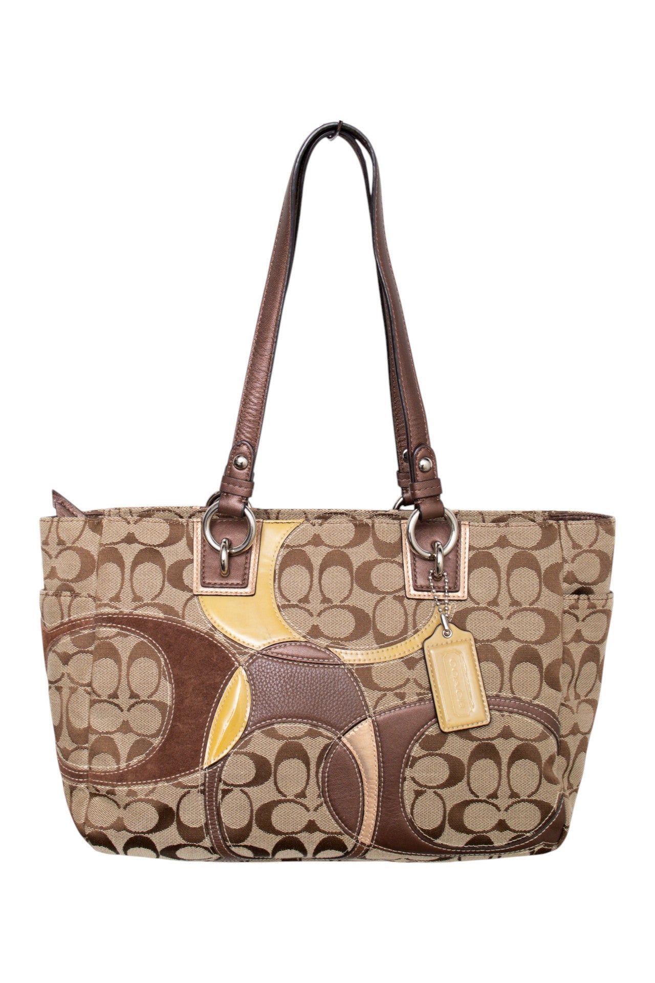 #201 Coach Shoulder Bag Brown | c. 203 | Size