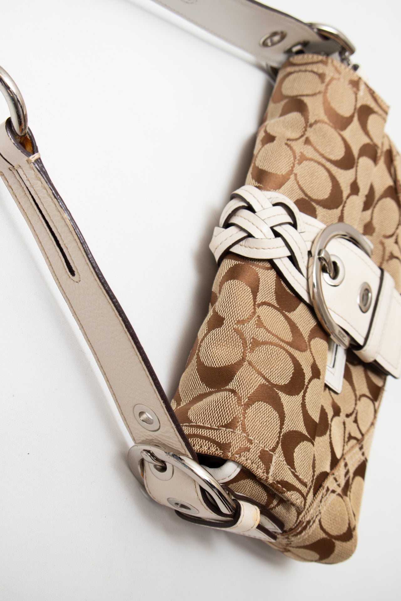 #162 Coach Shoulder Bag Brown | c. 187 | Size