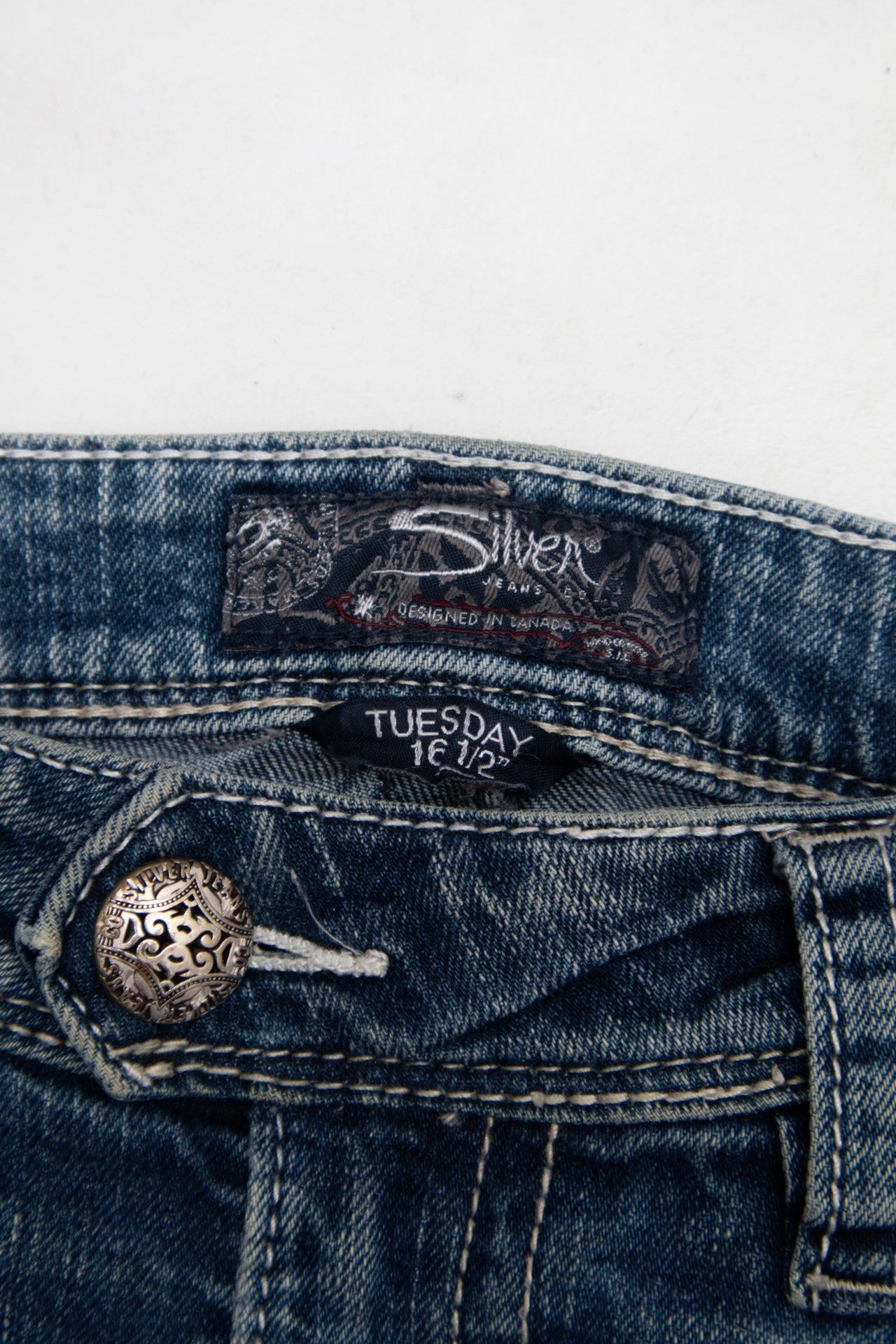 #061 Silver Jeans Co. Jeans Blue | c. 206 | Size 8