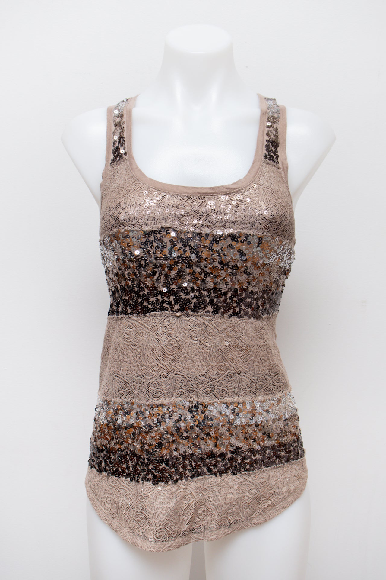 #20 Express Tank Top Beige | c. 193 | Size 8