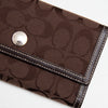 #005 Coach Wallet Brown | c. | Size
