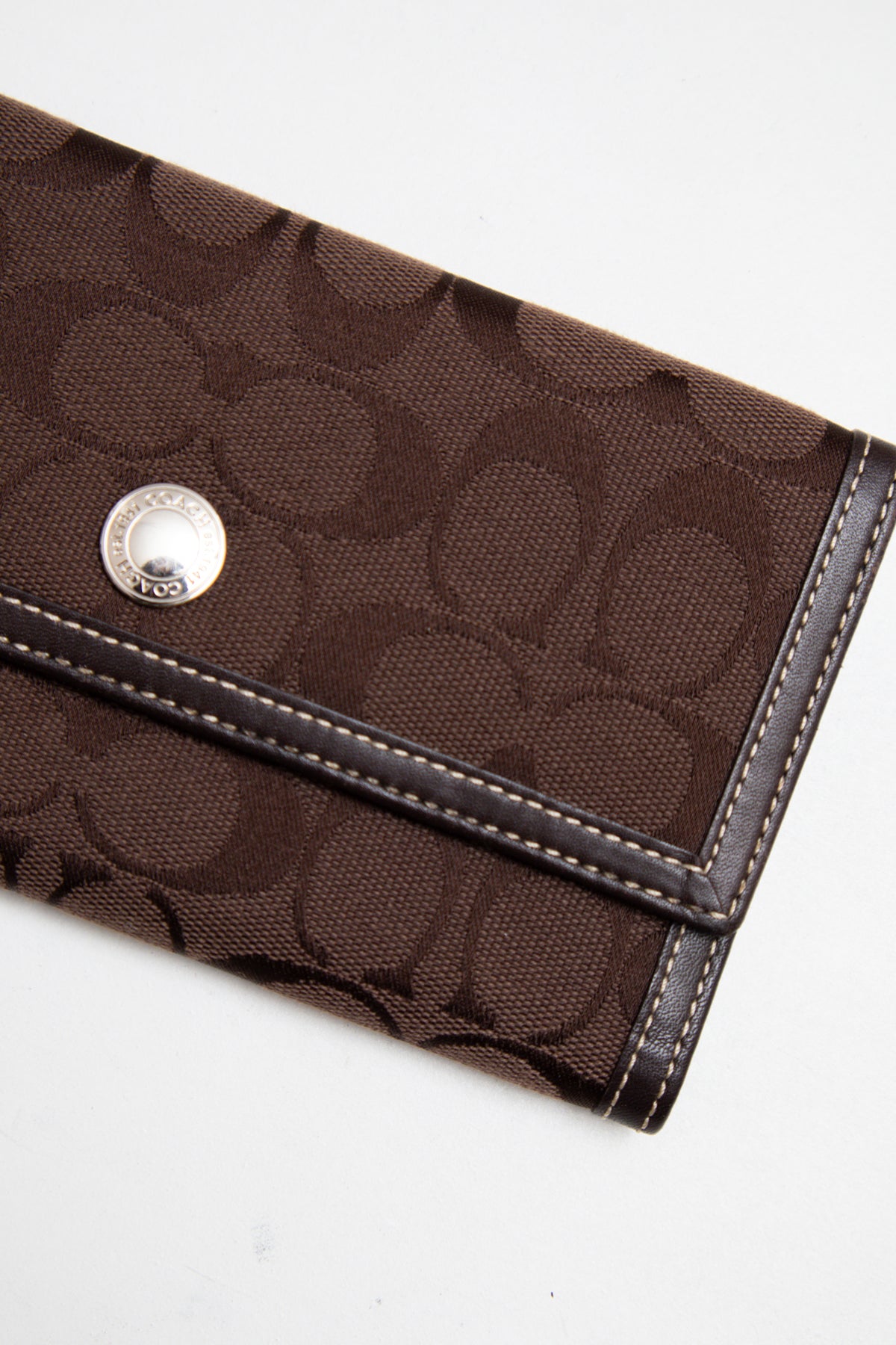 #005 Coach Wallet Brown | c. | Size