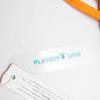 #098 Playboy Swim Bikini Orange | c. 202 | Size 8