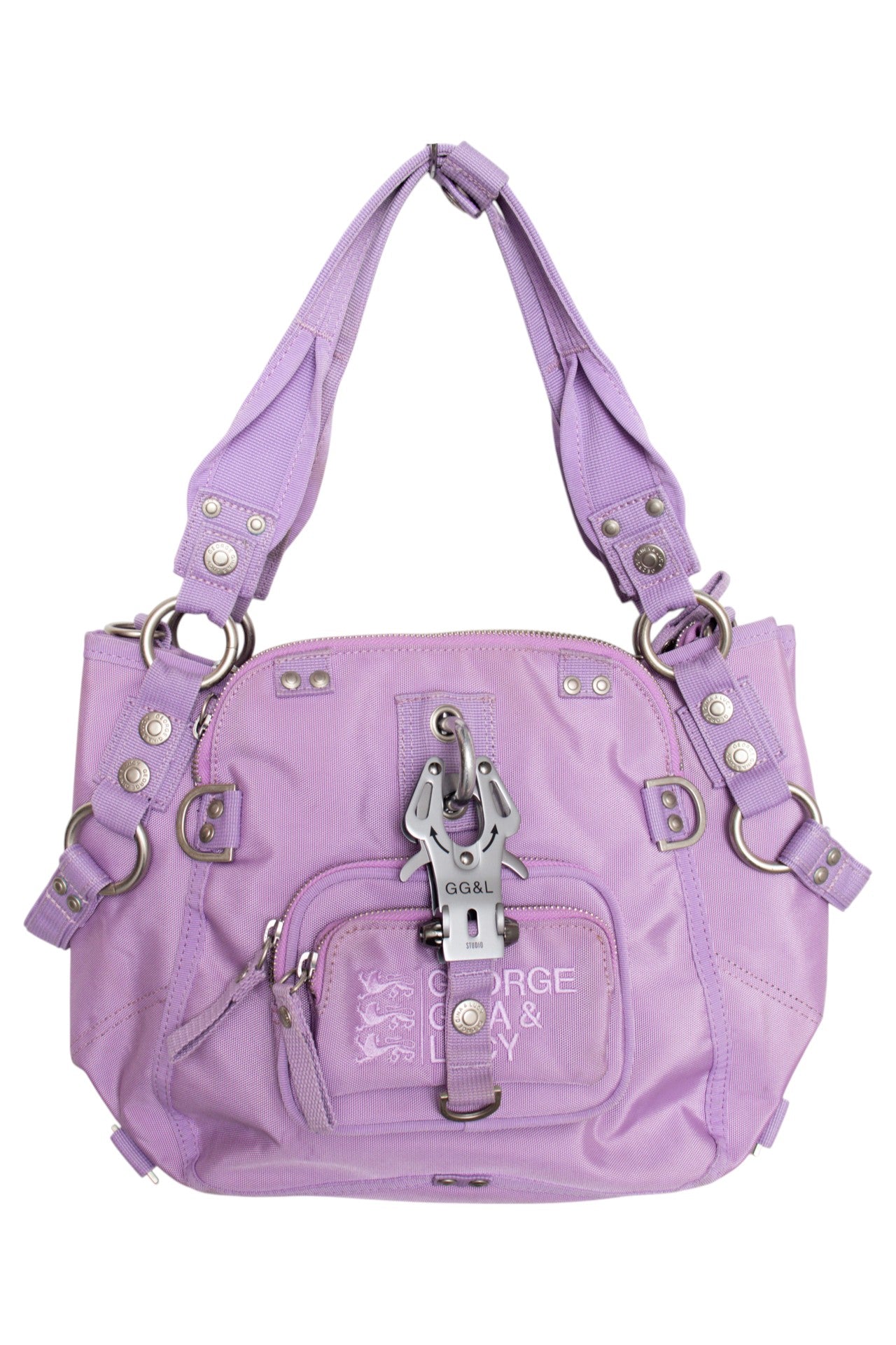 #144 George Gina & Lucy Shoulder Bag Purple | c. | Size