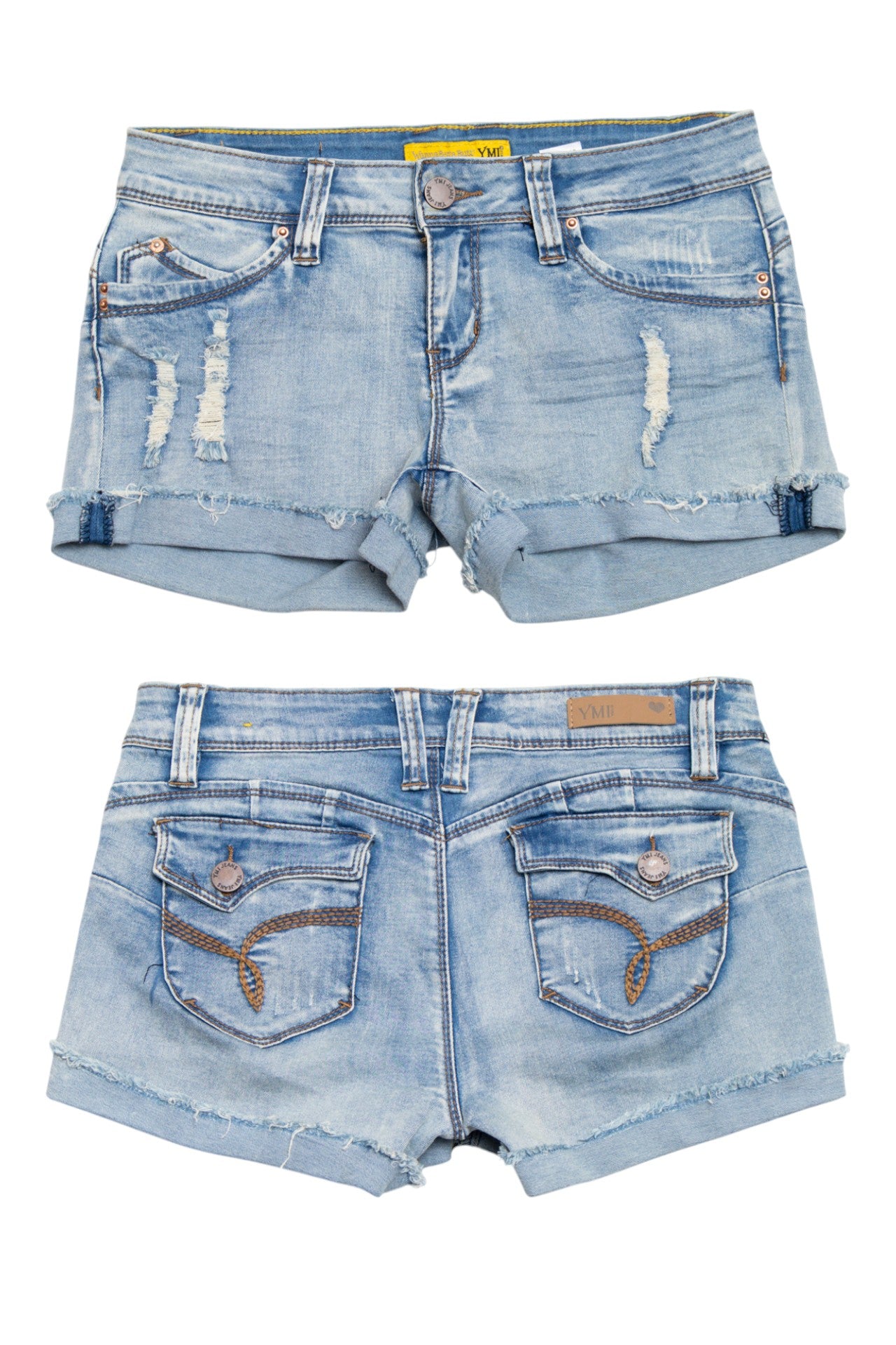 #080 Ymi Denim Shorts Blue | c. 203 | Size 6