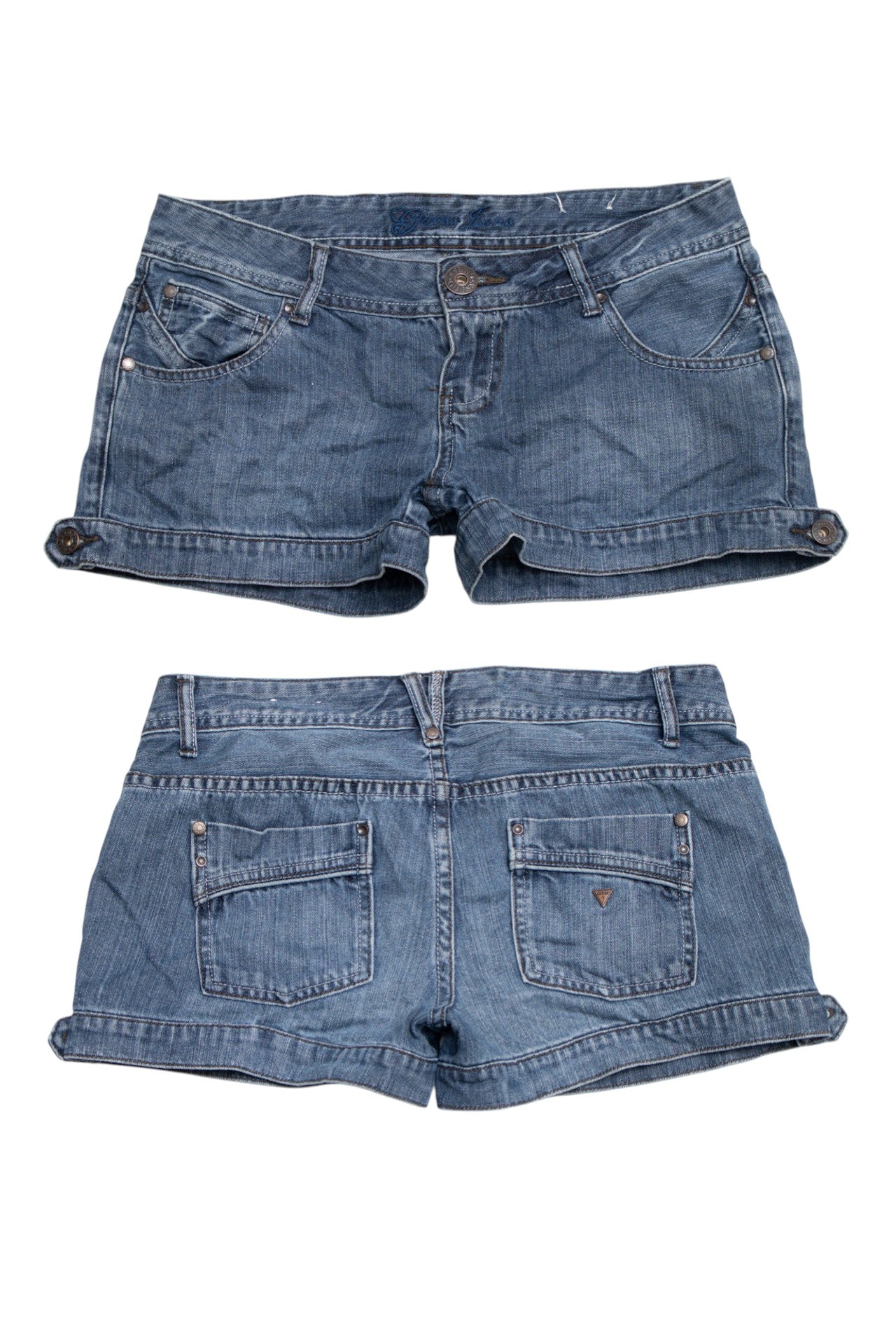 #121 Guess Booty Short Blue | c. 210 | Size 8