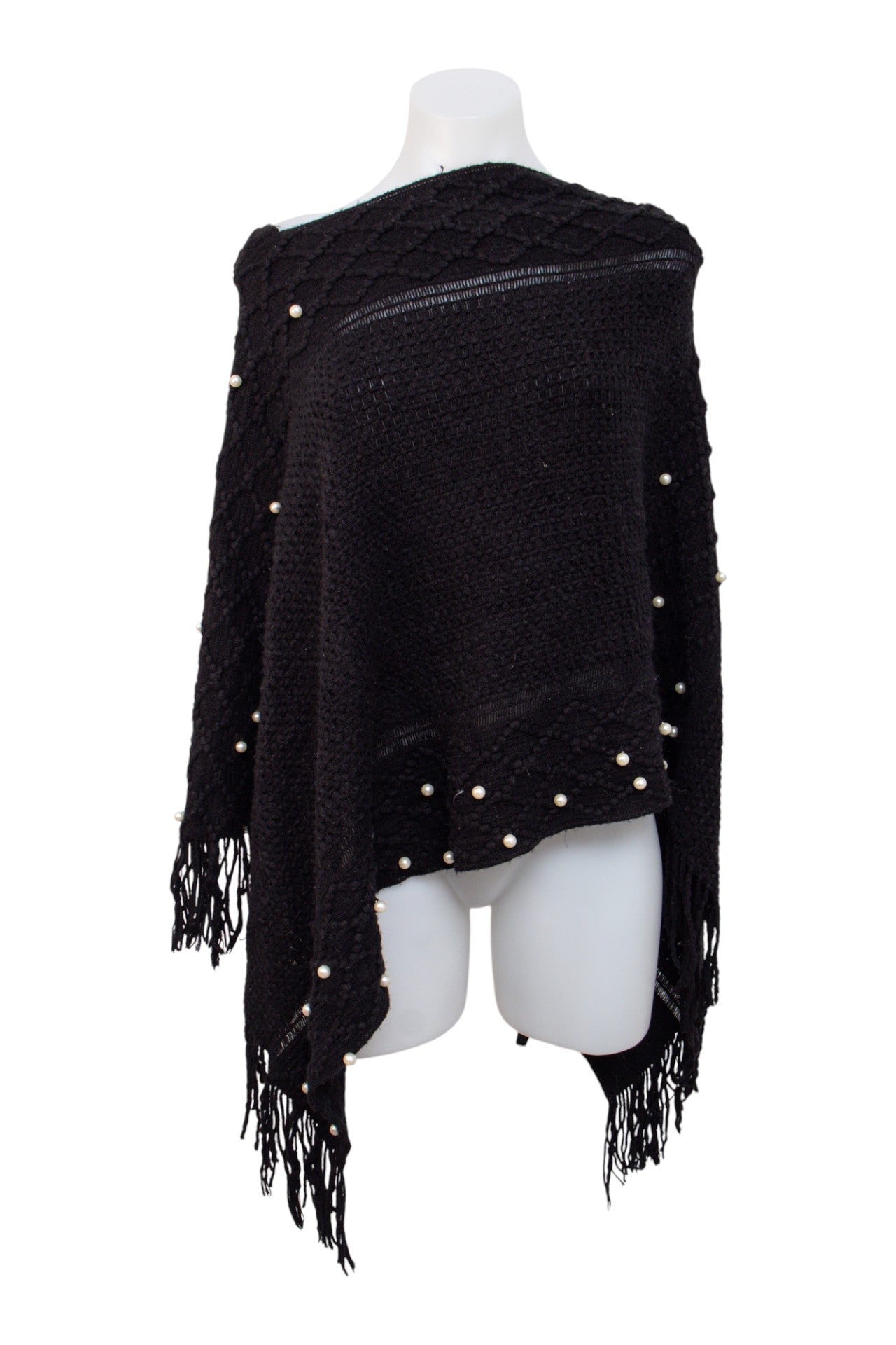 #154 Charlotte D'ael Shawl Black | c. | Size 8