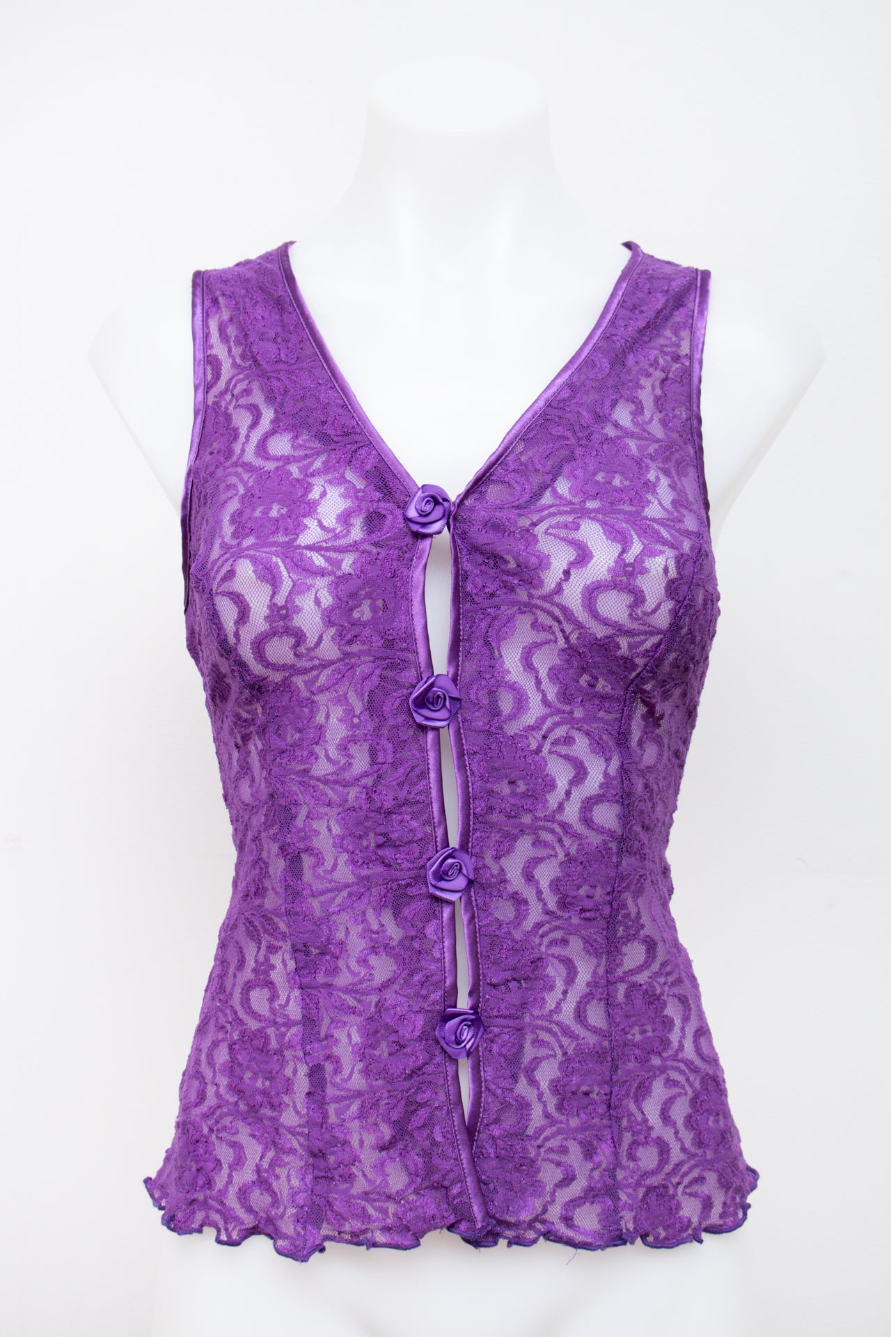 #45 Cinema Etoile Camisole Top Purple | c. 198 | Size 10