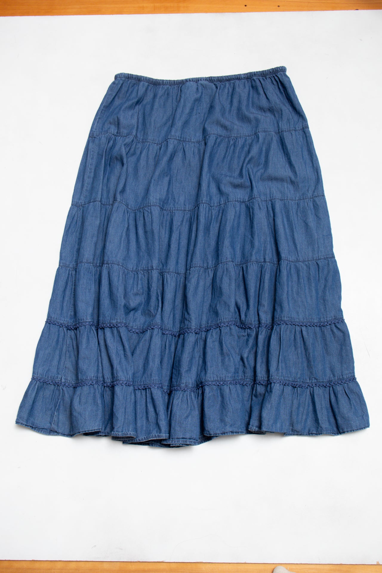 #44 White Stag Skirt Blue | c. 187 | Size 12