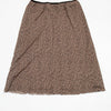#158 Kathie Lee Collection Skirt Brown | c. 202 | Size 8