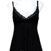 #25 French Blue Cami Top Black | c. 197 | Size 8