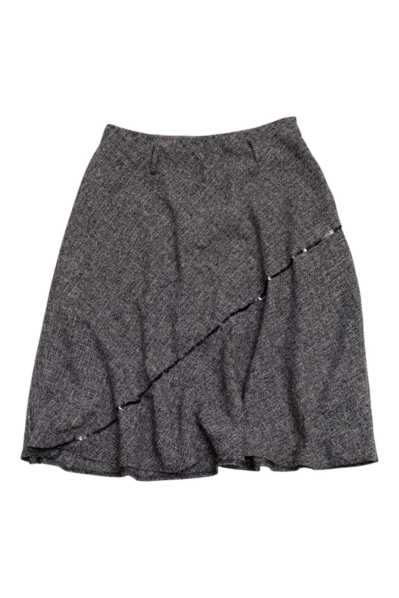 #153 Richard Malcolm Long Skirt Gray | c. 208 | Size 8