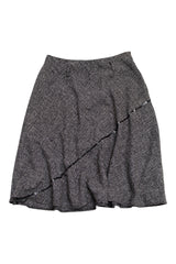 #153 Richard Malcolm Long Skirt Gray | c. 208 | Size 8