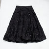 #133 d Skirt Black | c. 193 | Size 4/6