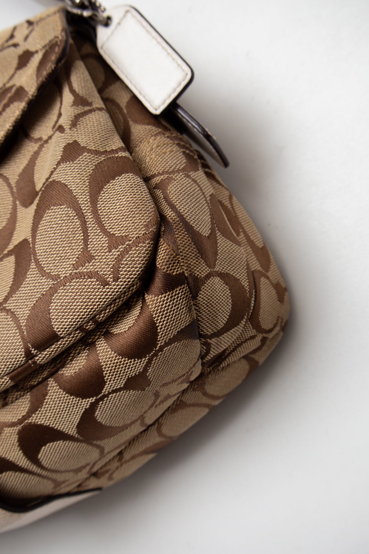 #192 Coach Shoulder Bag Brown | c. 196 | Size