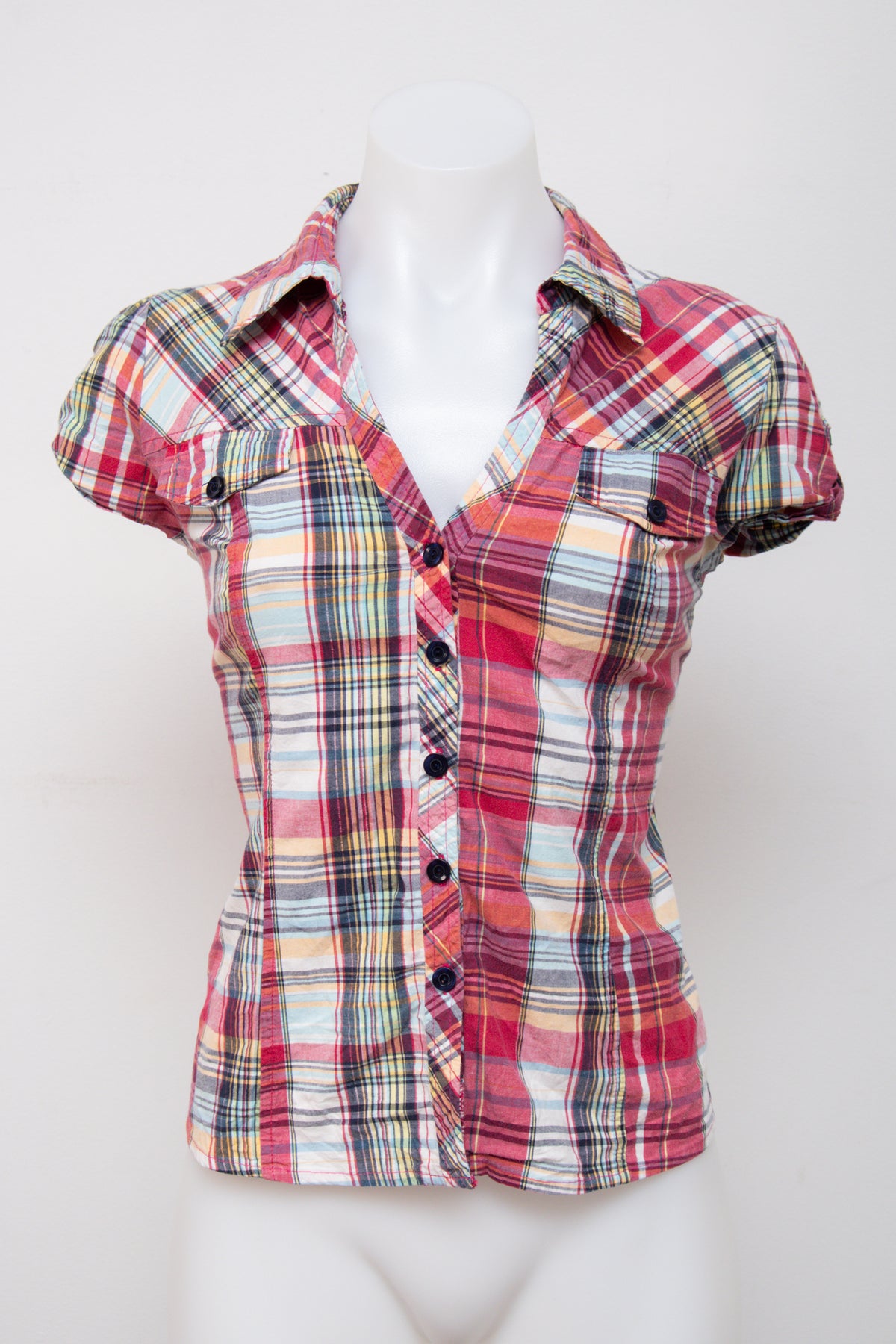 #057 3 Sixteen Short Sleeve Red | c. 209 | Size 8