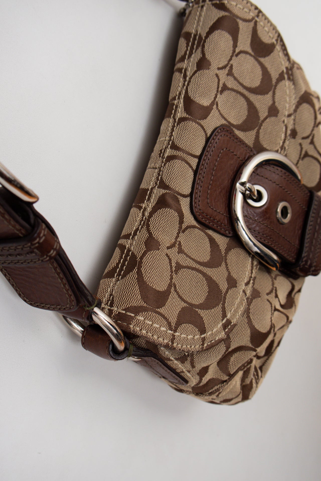 #187 Coach Flat Soho Brown | c. 198 | Size