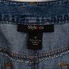 #170 Style & Co. Skirt Blue | c. 189 | Size 10